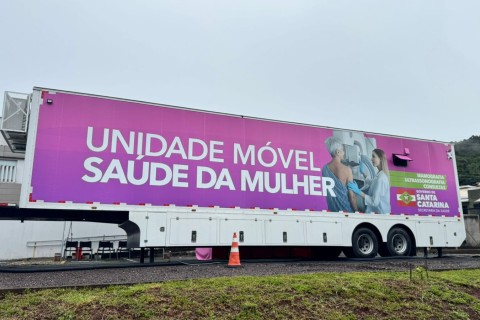 Iniciado o mutirão de exames na Carreta da Saúde Feminina