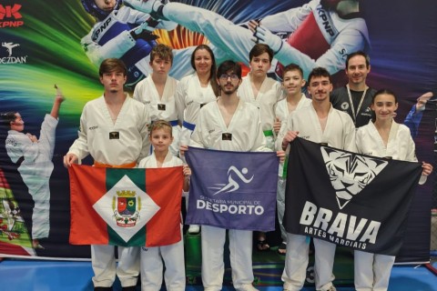 Equipe de Taekwondo de Concórdia Garante 10 Medalhas e 9 Vagas para a Copa do Brasil
