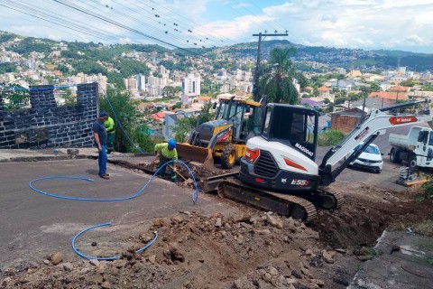 Nova interligação de redes beneficia moradores dos altos da Rua Gasparino Kowacic