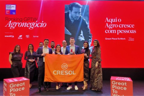 Cresol é eleita Melhor Empresa para Trabalhar no Agronegócio