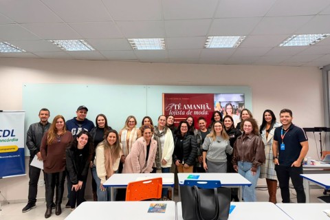 Imersão Varejo de Moda reúne empresários e fortalece setor com conhecimento e tendências em Concórdia