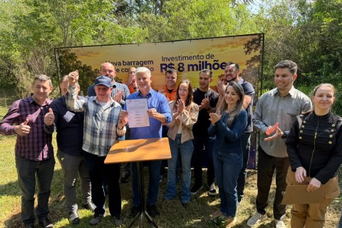 Prefeitura autoriza início das obras de construção da nova barragem