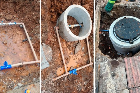 Concórdia Saneamento conclui intervenções para instalar novas válvulas e ajustar pressões no bairro Petrópolis